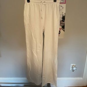 Adika White Flarepants